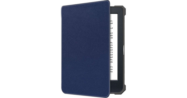 Just in Case Kobo Nia Book Case Bleu - Coolblue - avant 23:59