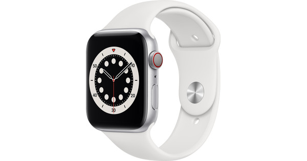 Silver 44mm hot sale apple watch