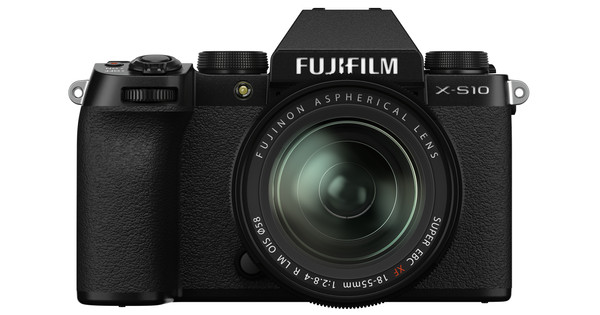 Fujifilm X-S10 Zwart + XF 18-55mm f/2.8-4 R LM OIS