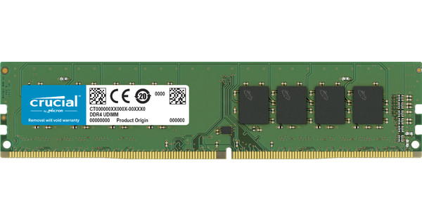 Barette memoire Crucial 32 Go (2 x 16 Go) DDR4-3200 UDIMM pour