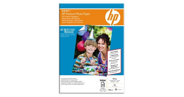 HP Glossy Fotopapier 40 vel - Coolblue - Voor morgen in huis