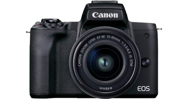 Canon EOS M50 Mark II Zwart + EF-M 15-45mm f/3.5-6.3 IS STM Zwart