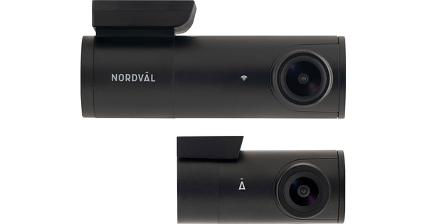 Nordväl DC102 Dashcam 2CH 2K + Wifi 64GB