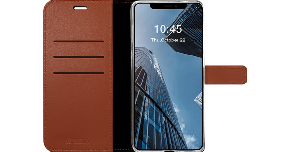 Valenta Gel Skin Apple iPhone 11 Book Case Leather Brown