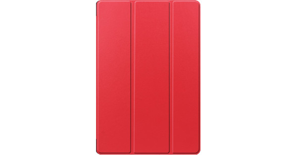 Just in Case Tri-Fold Samsung Galaxy Tab S7 FE Book Case Red