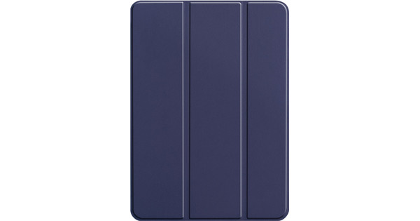 Just in Case Tri-Fold Apple iPad Pro 12.9 inch (2022/2021) Book Case Blauw