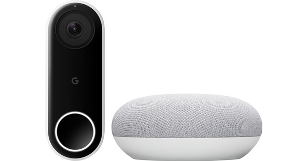 Google home best sale mini doorbell