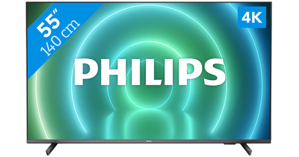 55 Inch Smart TV Philips 4K UHD LED Quad Core Television HDMI USB  55PUS8808/12