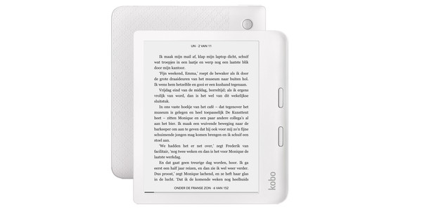 Kobo Libra 2 | Liseuse eBook et AudioBook | Écran Carta HD 7’’ | Luminosité  réglable et température de Couleur | 32Gb | Waterproof Noir