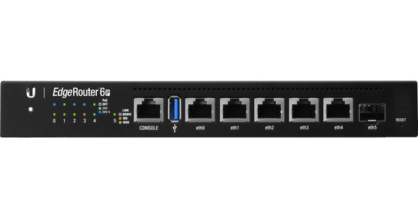 Ubiquiti EdgeRouter 6P - Coolblue - Voor 23.59u, morgen in huis