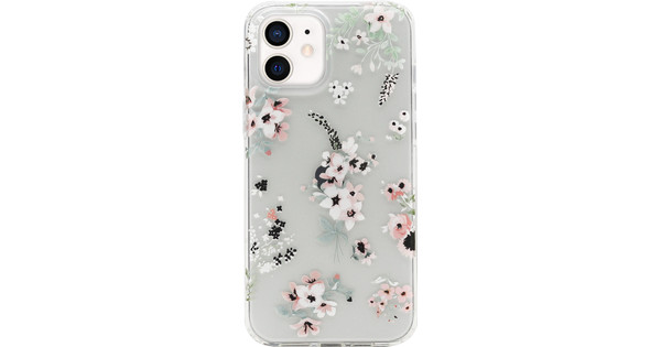 BlueBuilt Sweet Blossom Soft Case Apple iPhone 12 Mini Back Cover Transparant