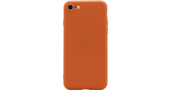 BlueBuilt Soft Case Apple iPhone SE 2022 / SE 2020 / 8 / 7 Back Cover Orange