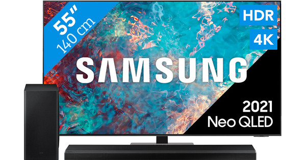Samsung Neo QLED 55QN85A (2021) + Soundbar
