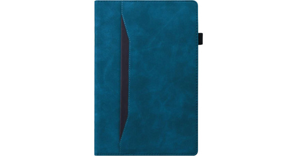 Just in Case Business Pocket Samsung Galaxy Tab A8 Book Case Bleu