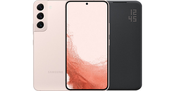 Smartphone Samsung Galaxy S22 Plus 256 Go Noir - Écran 6,6" AMOLED 120 Hz - Appareil Photo 50 MP