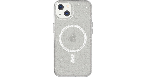 Tech21 Evo Sparkle Apple iPhone 13 Back Cover avec MagSafe Argent