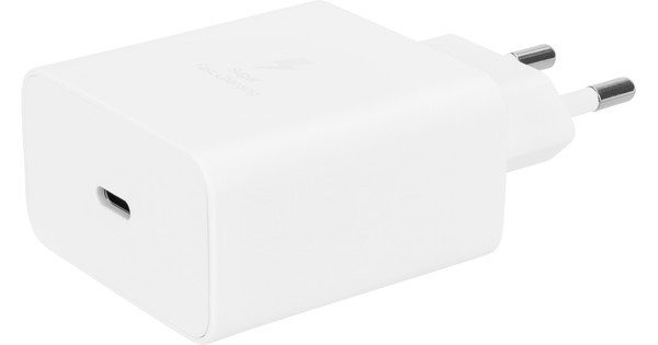 Chargeur Samsung charge rapide Super fast charging - Type C Puissance 65  Watt - Blanc