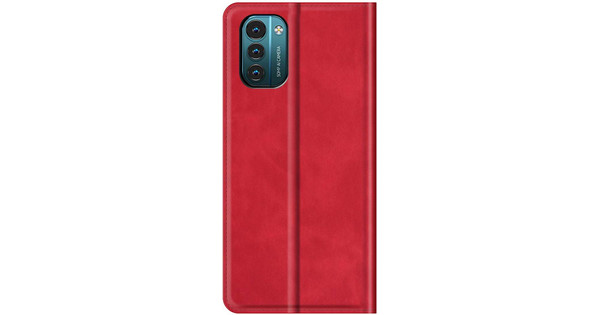 Just in Case Wallet Magnetic Nokia G11 / G21 Book Case Rouge