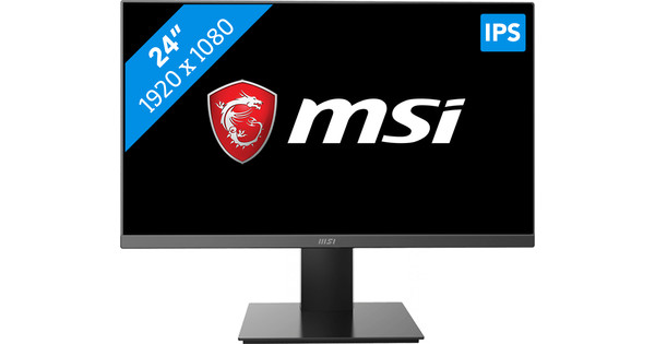 MSI PRO MP241X Écran Bureautique 23,8 FHD - Dalle VA, 1920x1080