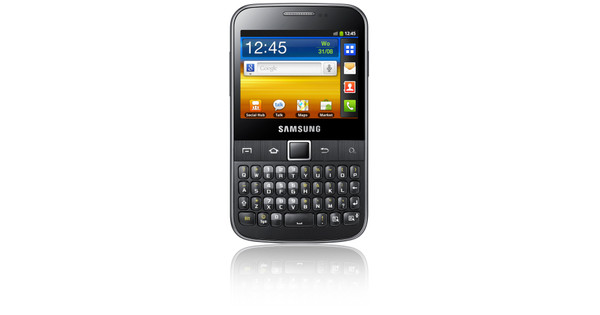 Grondwet Betekenis Carrière Samsung Galaxy TXT B5510 Grey AZERTY - Gsm's - Coolblue