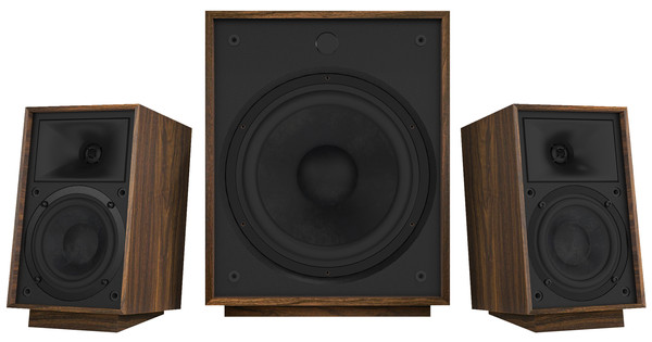 Klipsch Heritage ProMedia 2.1 BT Walnoot