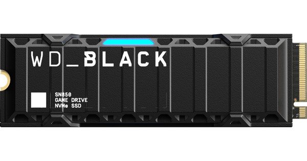 WD Black SN850 NVMe 1 To for PS5 + Dissipateur Thermique