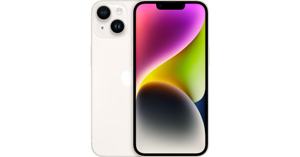 Refurbished iPhone 14 128GB White (lightly used) - Coolblue - Before 23 ...