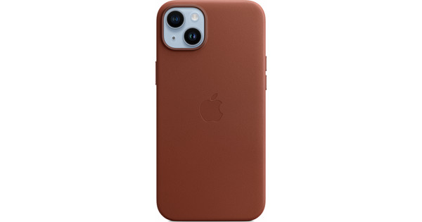 Apple iPhone 14 Back Cover avec MagSafe Cuir Terre de Sienne - Coolblue -  avant 23:59, demain chez vous
