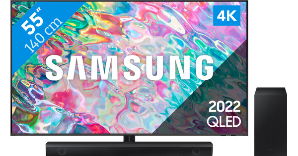 Samsung QLED 55Q74B (2022) + Soundbar