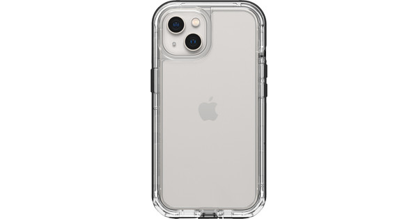 LifeProof Next Apple iPhone 13 Back Cover Transparant/Zwart