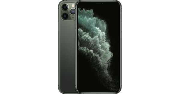 Refurbished iPhone 11 Pro Max 256GB Midnight Green (Zichtbaar gebruikt)