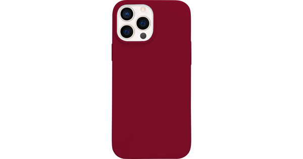 BlueBuilt Soft Case Apple iPhone 13 Pro Max Back Cover avec MagSafe Rouge