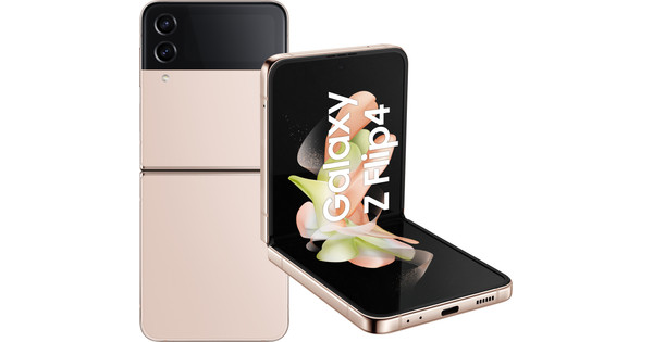 Samsung Galaxy Z Flip 4 512GB Pink Gold 5G Coolblue Before 23 59 delivered tomorrow