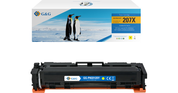 G&G 207X Toner Geel Hoge Capaciteit