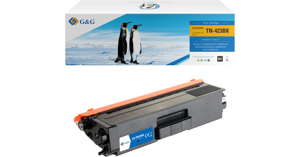 G&G TN-423 Toner Noir Grande Capacité - Coolblue - avant 23:59, demain ...