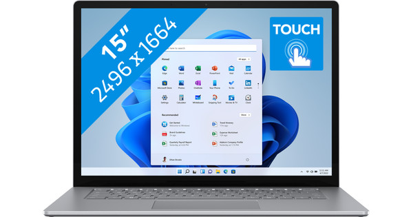 Microsoft Surface Laptop 3 I7-1065G7 32GB 1TB SSD 15 2496x1664 Clase A Windows 10 Profesional 249603 2