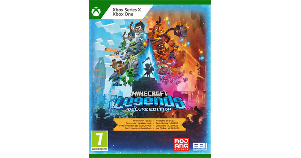 Minecraft Legends Deluxe Edition Xbox One en Xbox Series X - Coolblue ...
