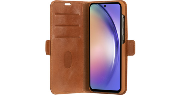 DBramante1928 Copenhagen Slim Samsung Galaxy A54 Book Case Cuir Brun