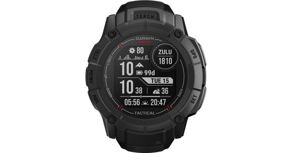 Garmin Instinct 2X Solar Tactical Edition Black