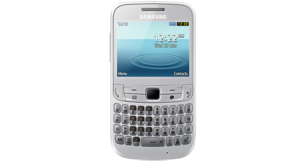 Samsung Ch@t 357 Wit AZERTY - Coolblue - Voor morgen in huis