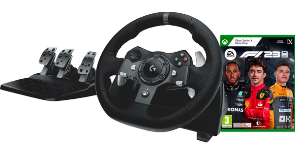 F1 23 Xbox Series X and Xbox One + Logitech G920 Driving Force