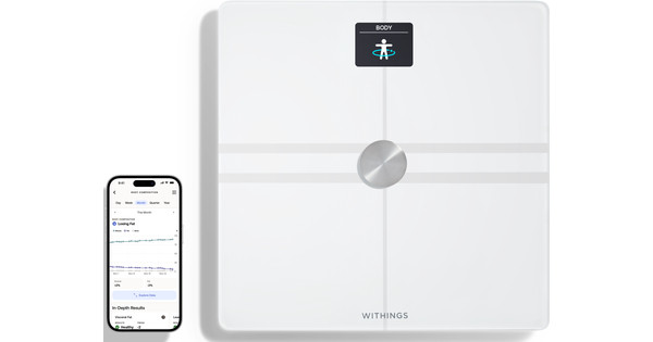 Balance withings body comp wbs12 black all noir WITHINGS Pas Cher 