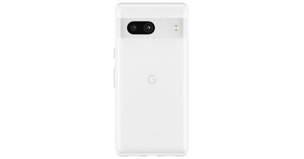 Just in Case Soft Design Google Pixel 7A Back Cover Transparent