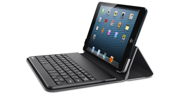 Nodig hebben Kalksteen Pelgrim Belkin Keyboard Case Apple iPad Mini / 2 / 3 Azerty - Coolblue - Voor  23.59u, morgen in huis