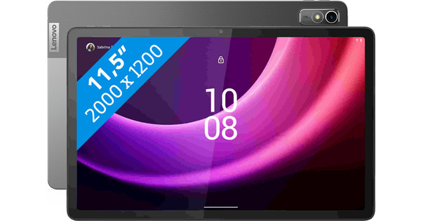 Lenovo Tab P11 (2e génération) 128 Go Wifi + 4G Gris avec Stylet - Coolblue  - avant 23:59, demain chez vous