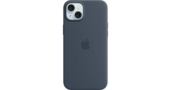 Apple iPhone 15 Plus Back Cover met MagSafe Stormblauw