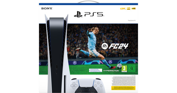 PlayStation 5 Disc Edition + EA Sports FC 24