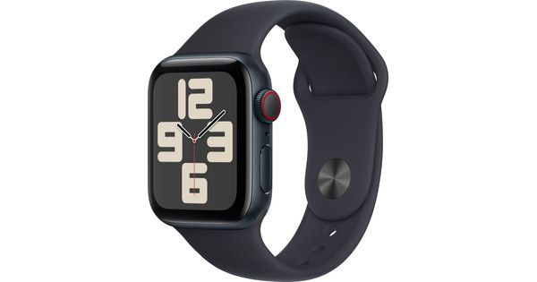 Apple Watch SE (2022) 4G 40mm Midnight Aluminum Sport Band M/L