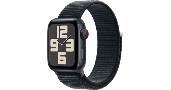 Apple Watch SE (2022) 4G 40 mm Minuit Aluminium Boucle Sport