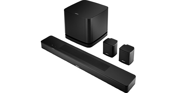 Bose Smart Soundbar 600 Home Cinema Bundel Zwart